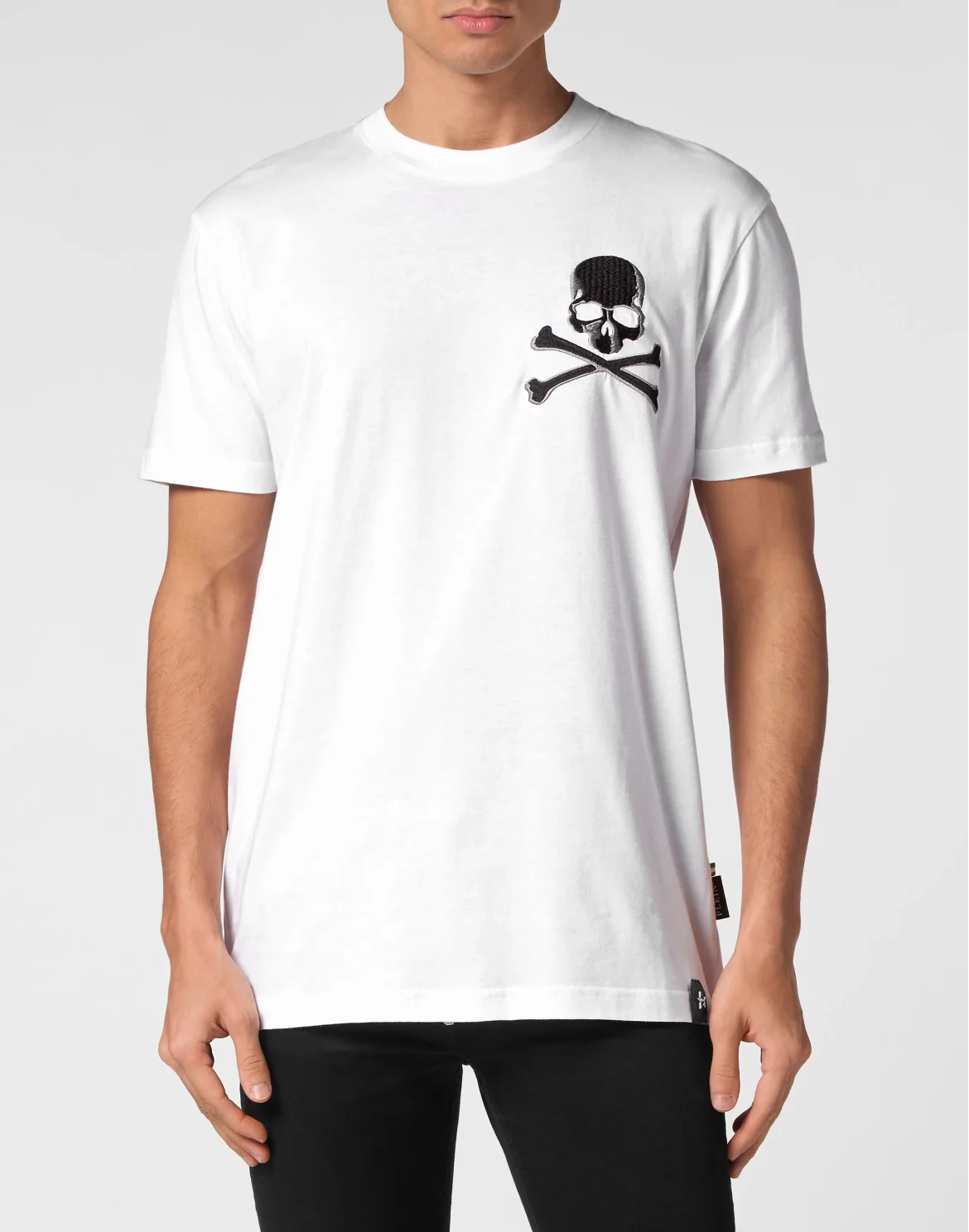 T-shirt Round Neck SS Skull&Bones, цвет: Белый