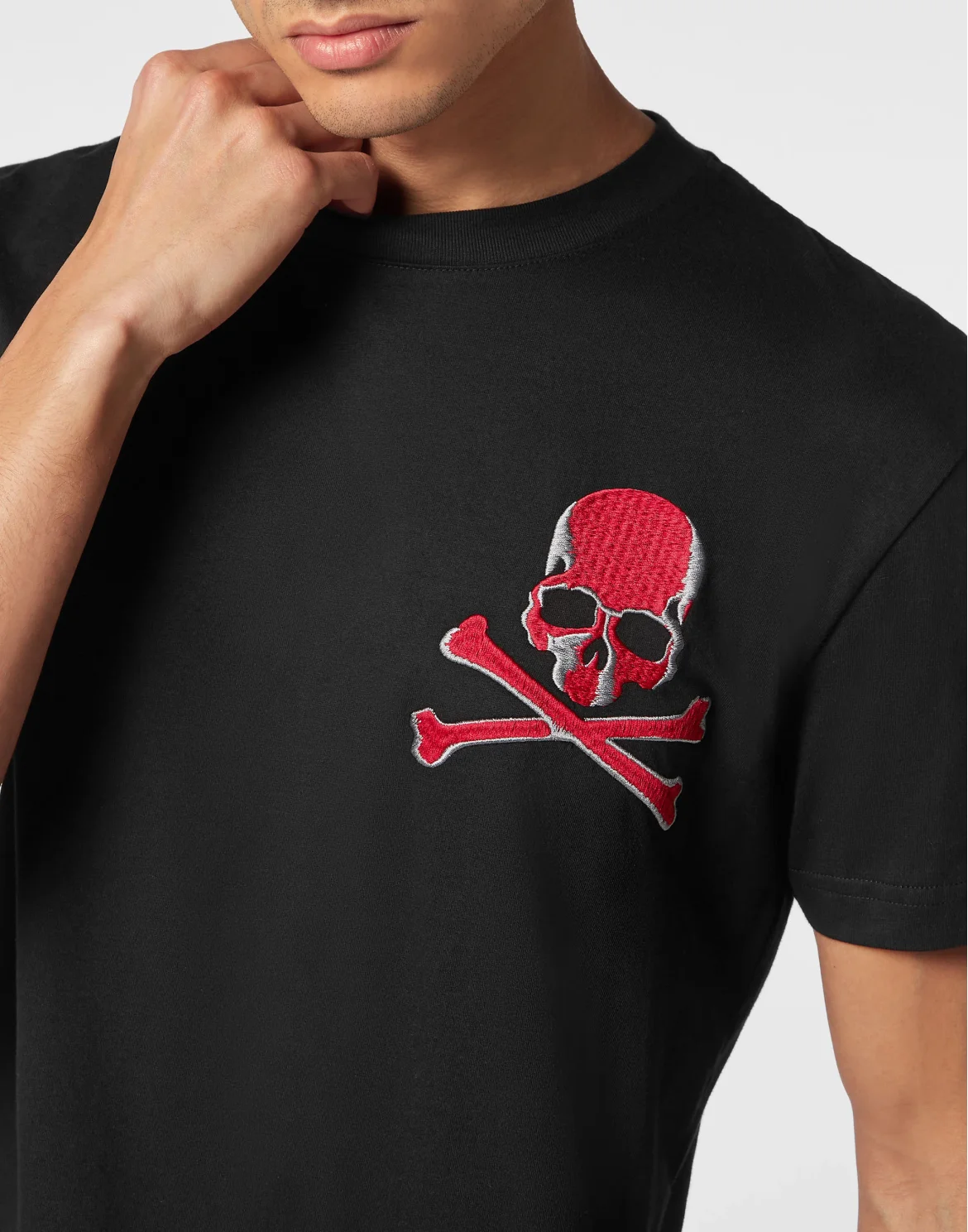 T-shirt Round Neck SS Skull&Bones, цвет: Черный