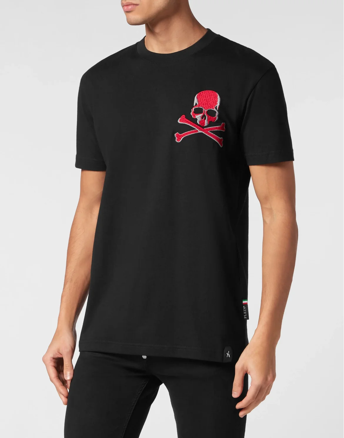 T-shirt Round Neck SS Skull&Bones, цвет: Черный