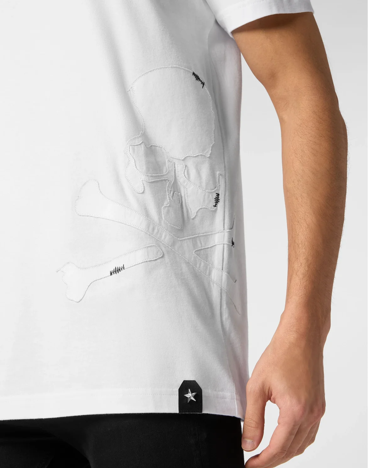 T-shirt Round Neck SS Skull&Bones, цвет: Белый