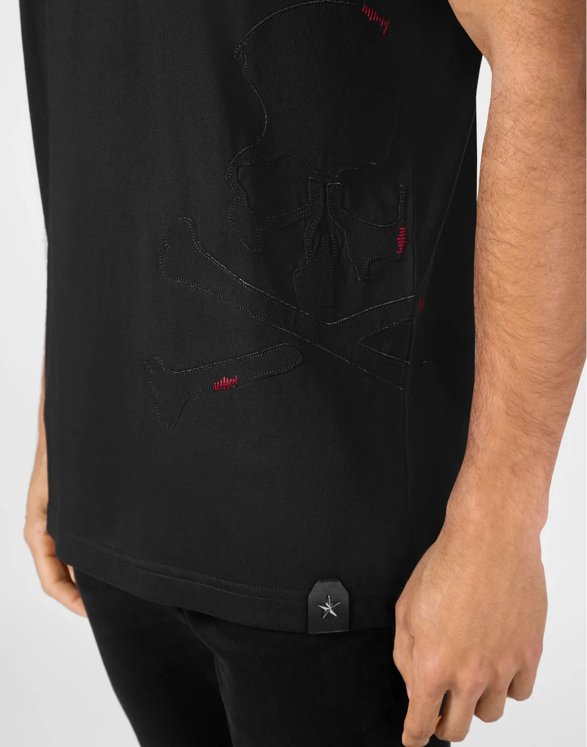 T-shirt Round Neck SS Skull&Bones, цвет: Черный