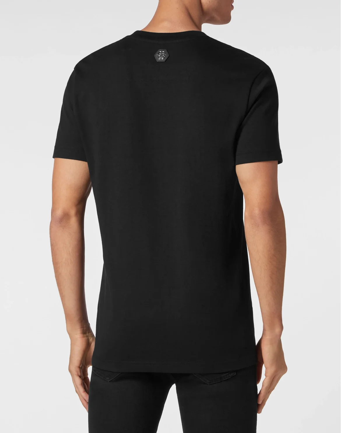 T-shirt Round Neck SS Gothic Plein, цвет: Черный
