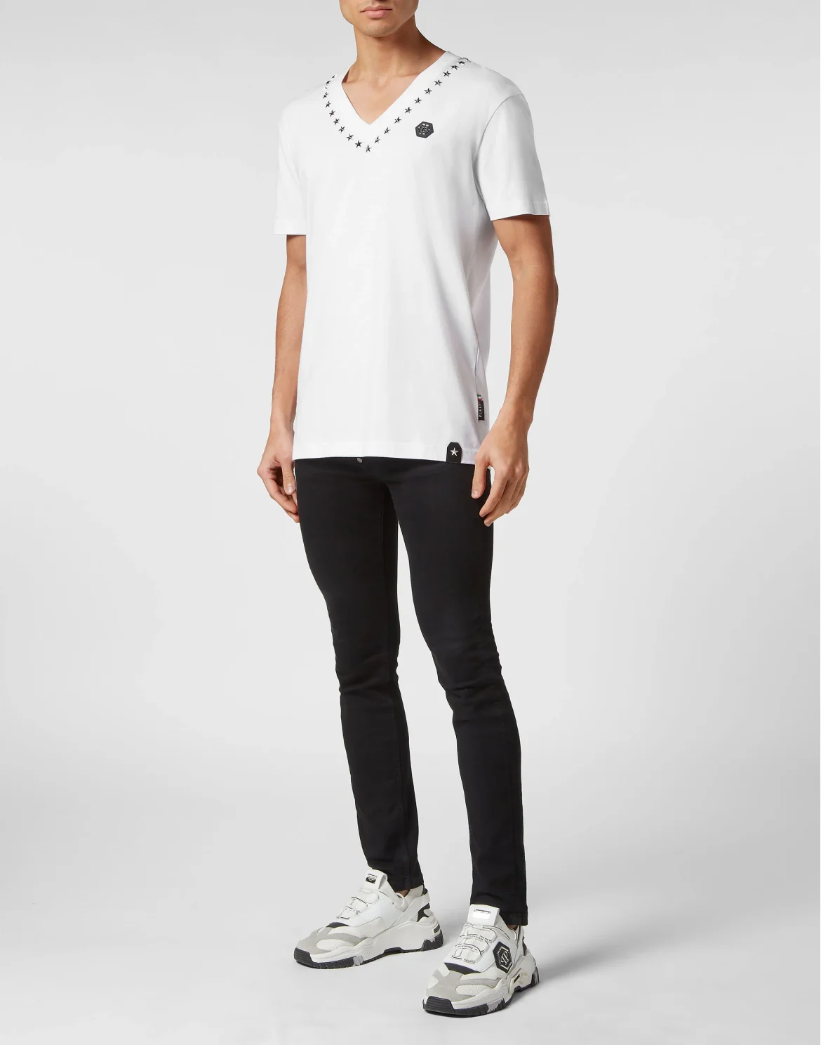 T-shirt V-Neck SS, цвет: Белый