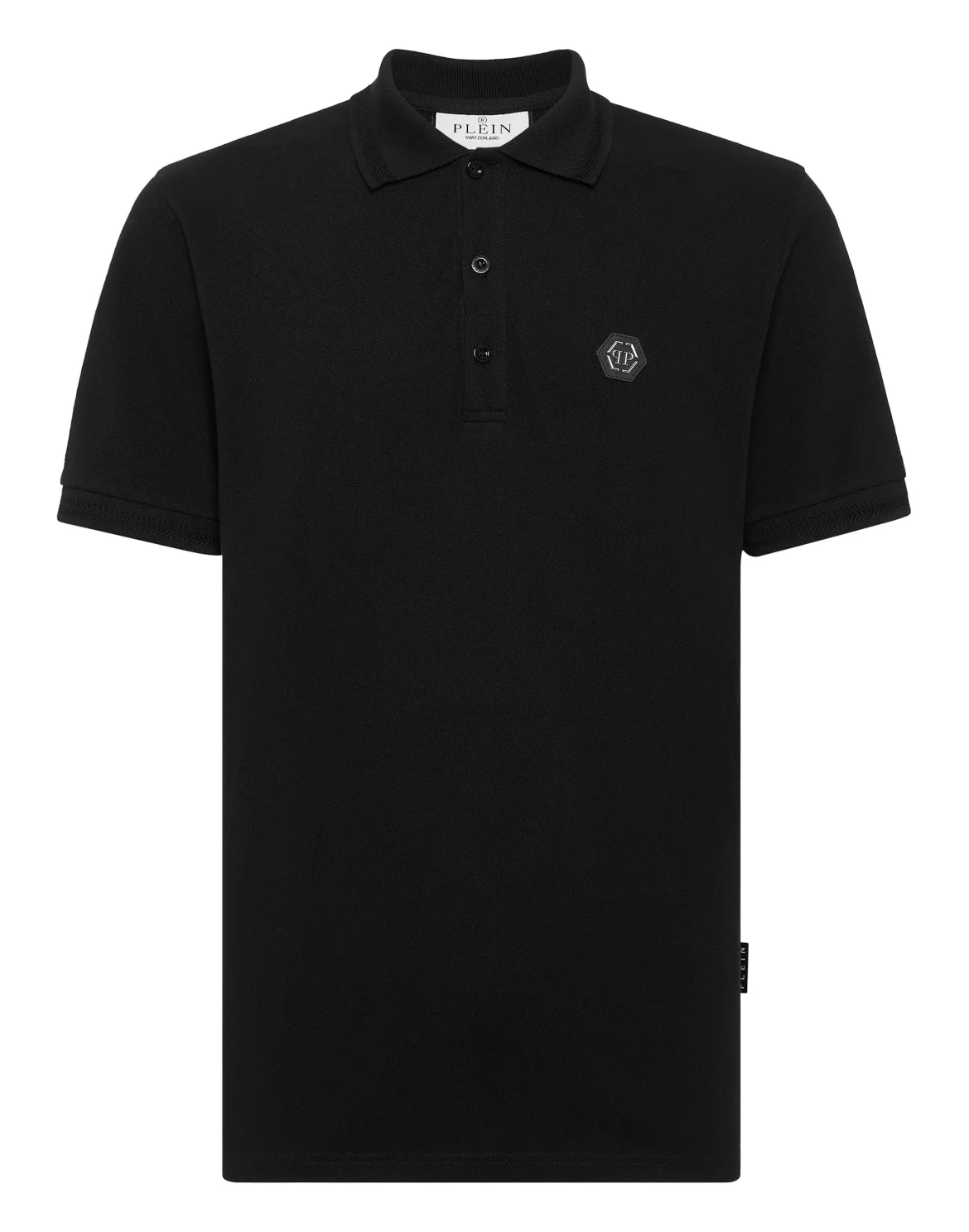 Polo Shirt SS Skull strass, цвет: Черный