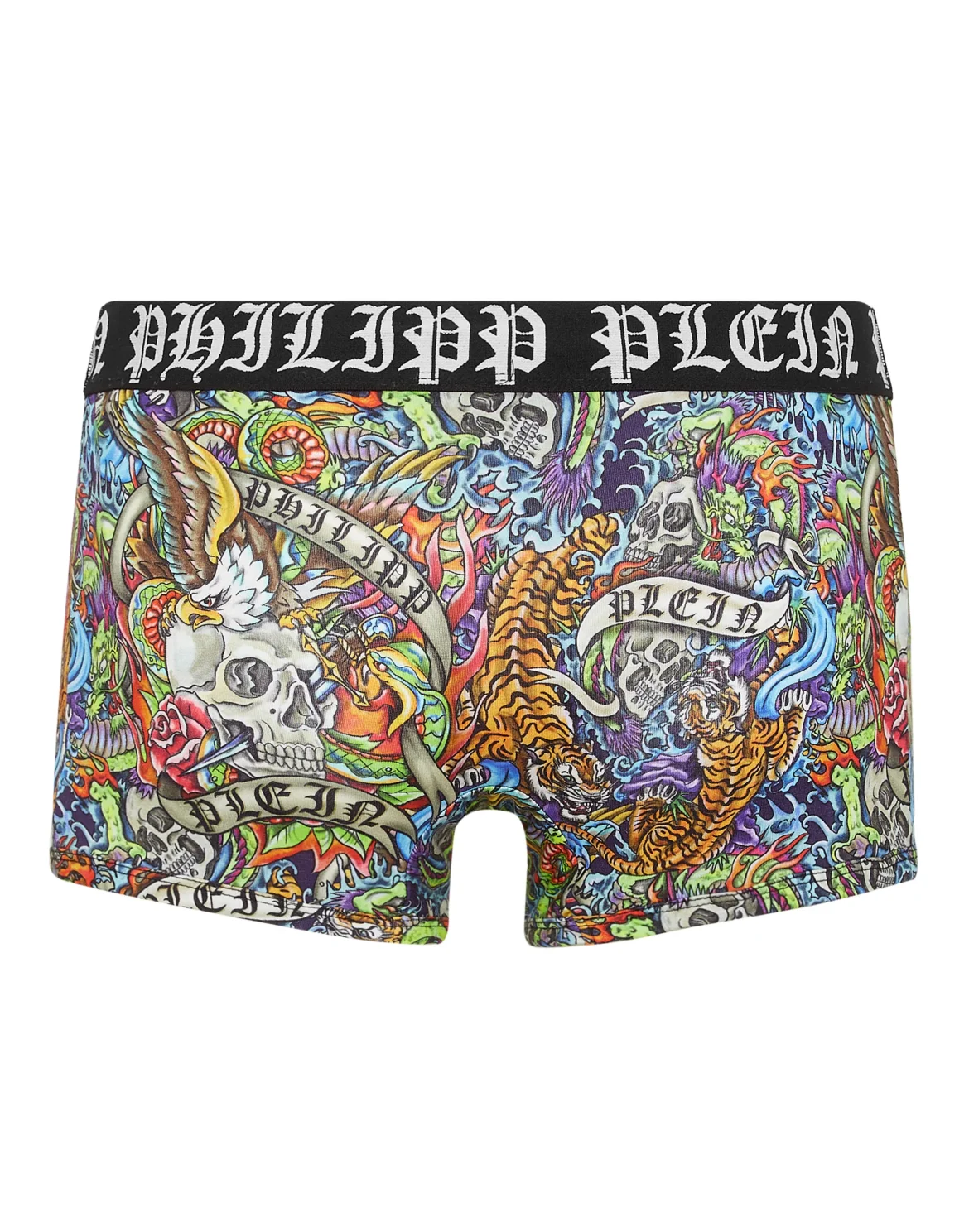 Box Briefs Tattoo, цвет: Мультиколор