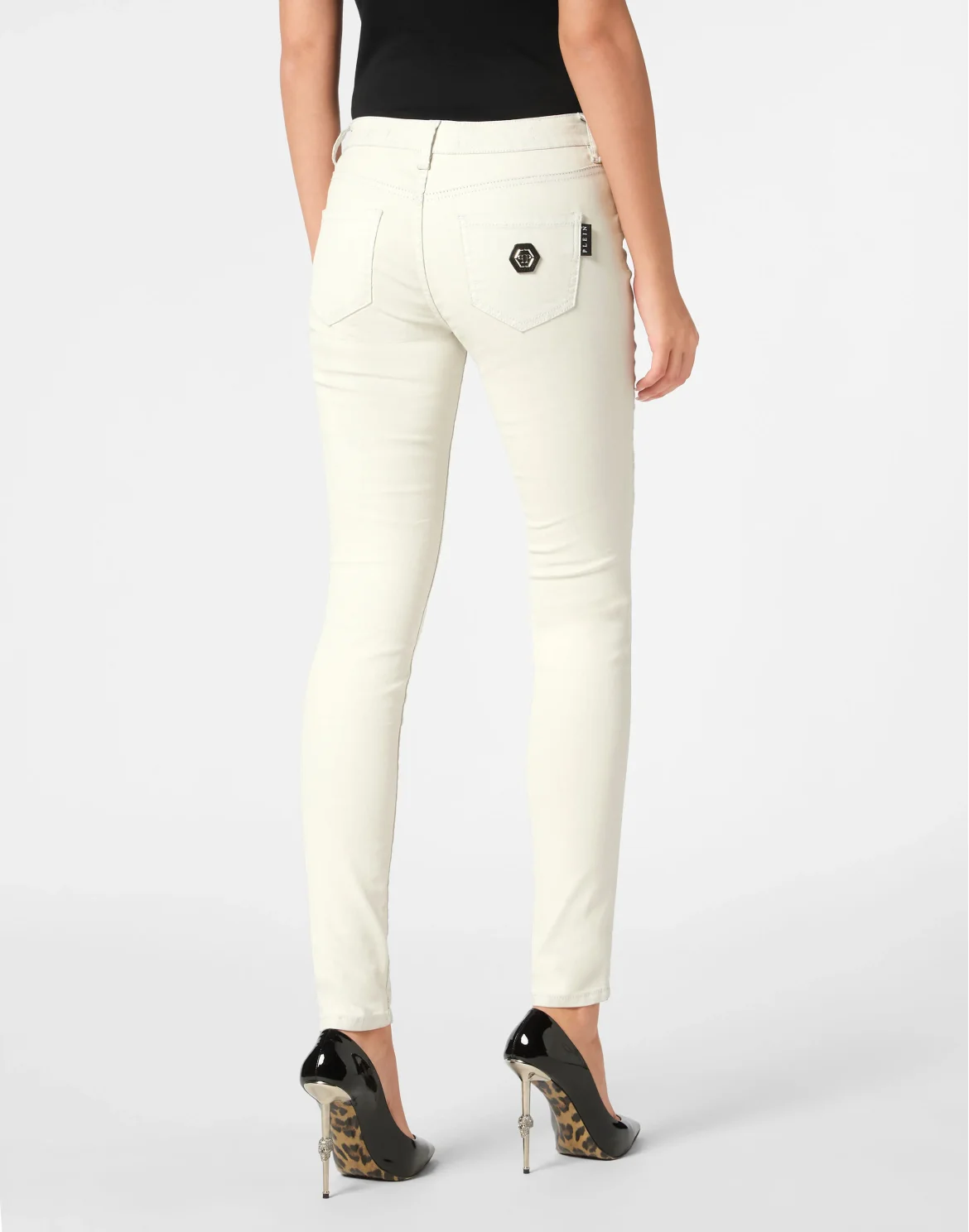 Crystal Jegging Heart, цвет: Белый