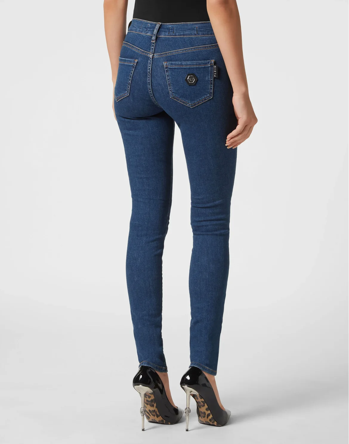 Crystal Jegging Heart, цвет: Синий