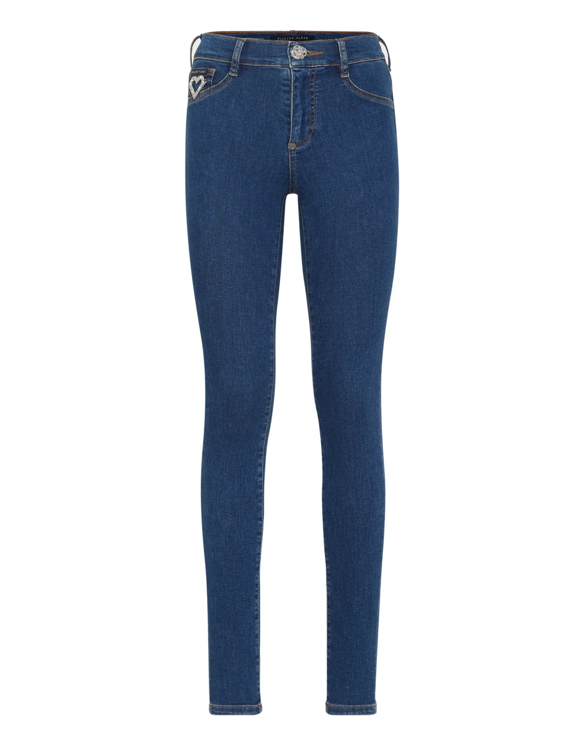 Crystal Jegging Heart, цвет: Синий