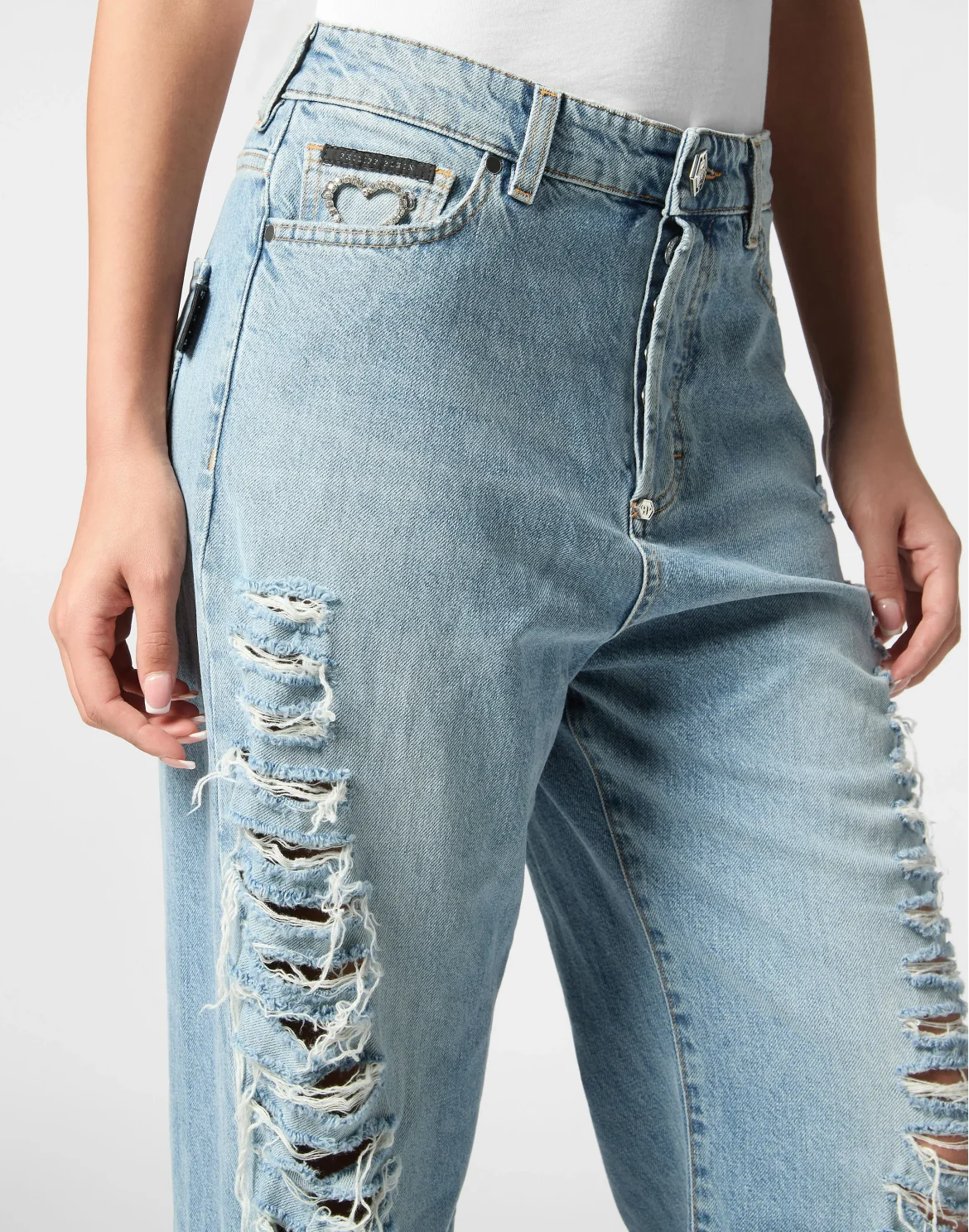Skater Denim Trousers, цвет: Синий