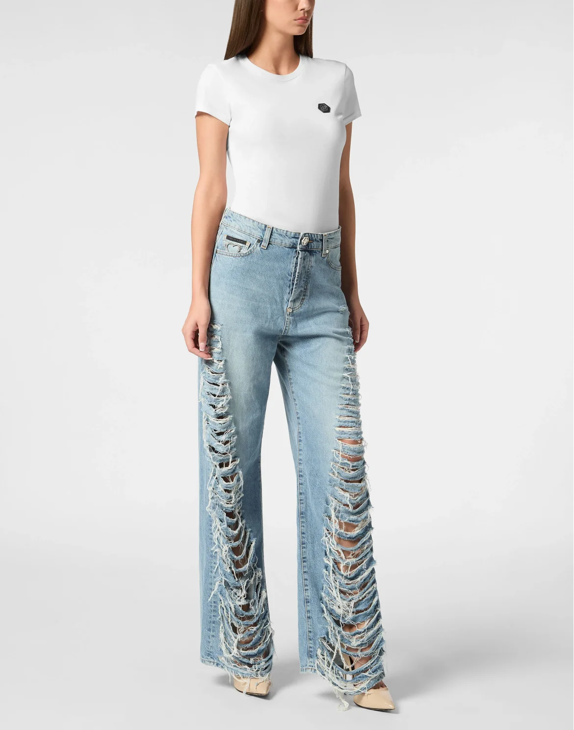 Skater Denim Trousers, цвет: Синий
