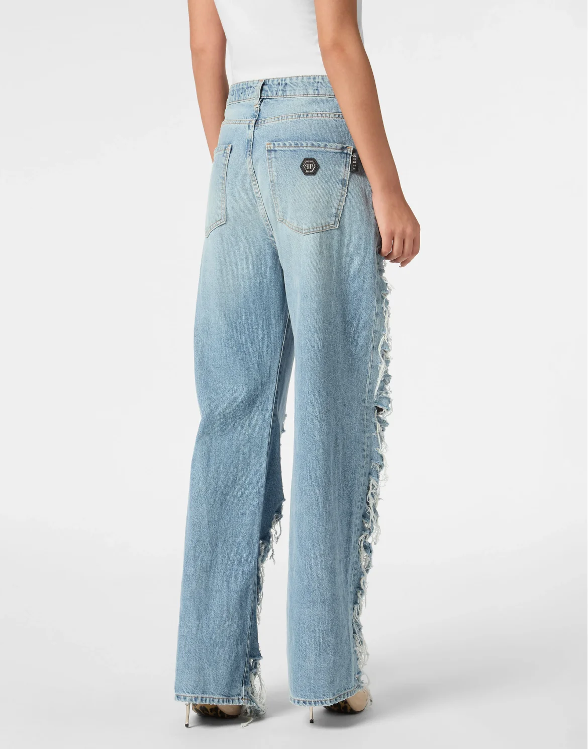 Skater Denim Trousers, цвет: Синий