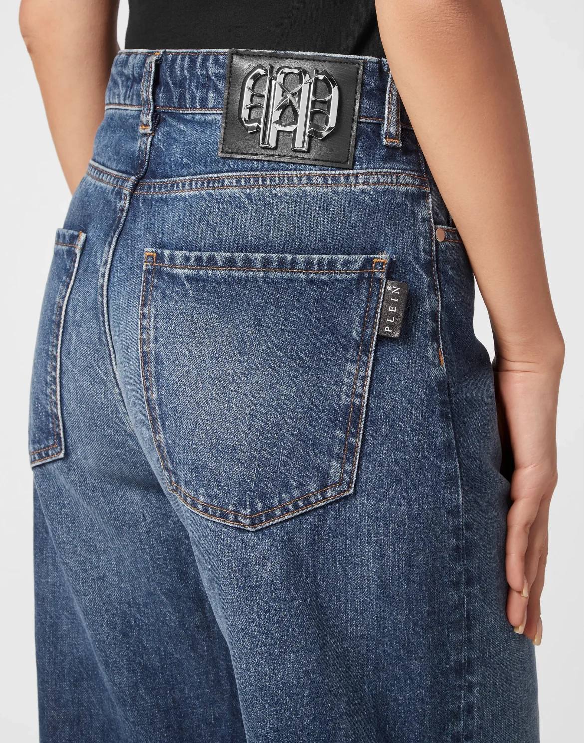 Denim Skater Trousers, цвет: Синий