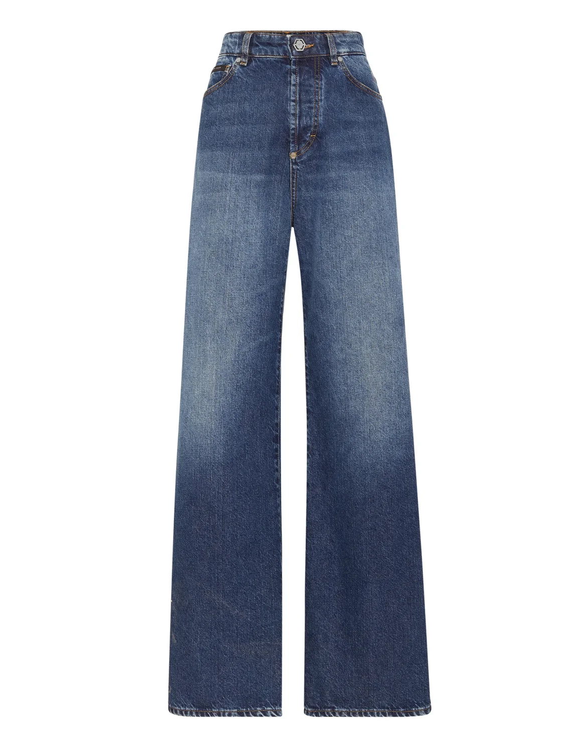 Denim Skater Trousers, цвет: Синий