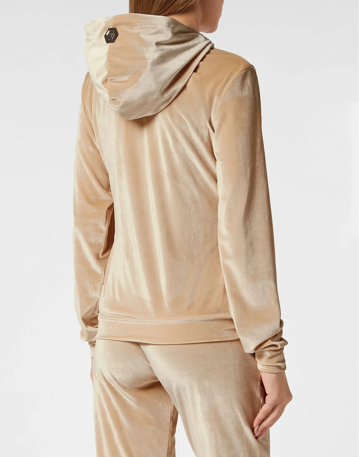 Hoodie Sweatjacket Gothic Plein, цвет: Бежевый