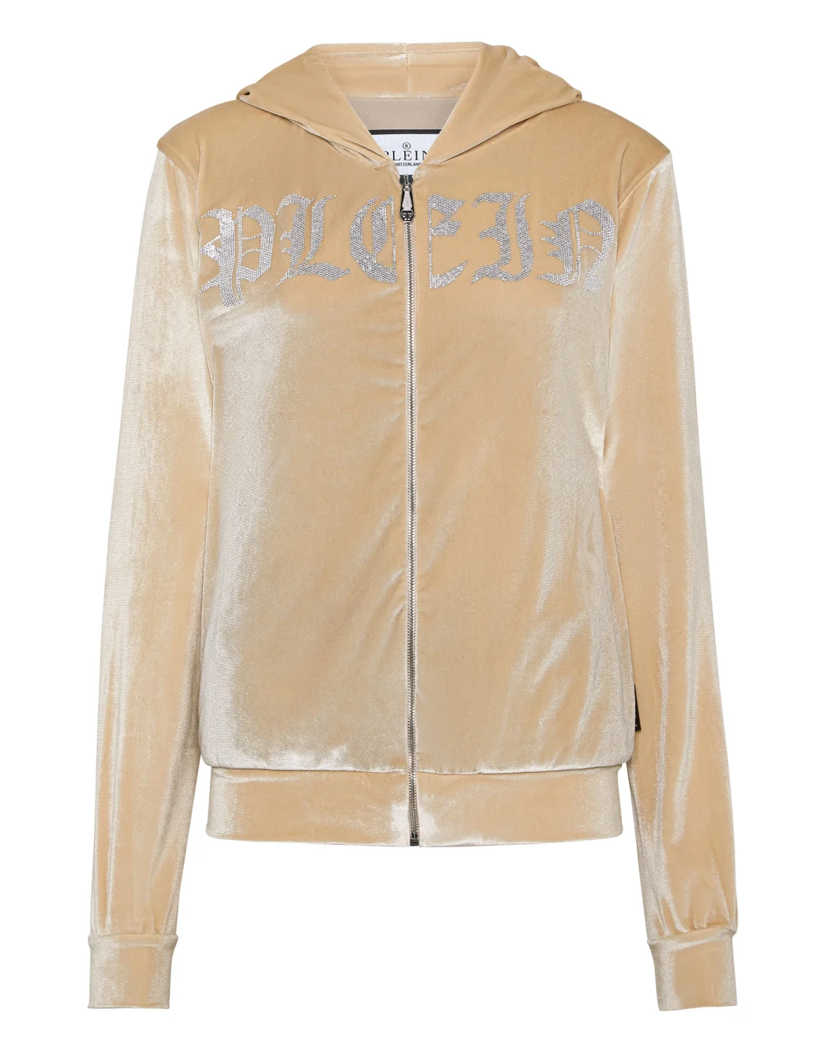 Hoodie Sweatjacket Gothic Plein, цвет: Бежевый