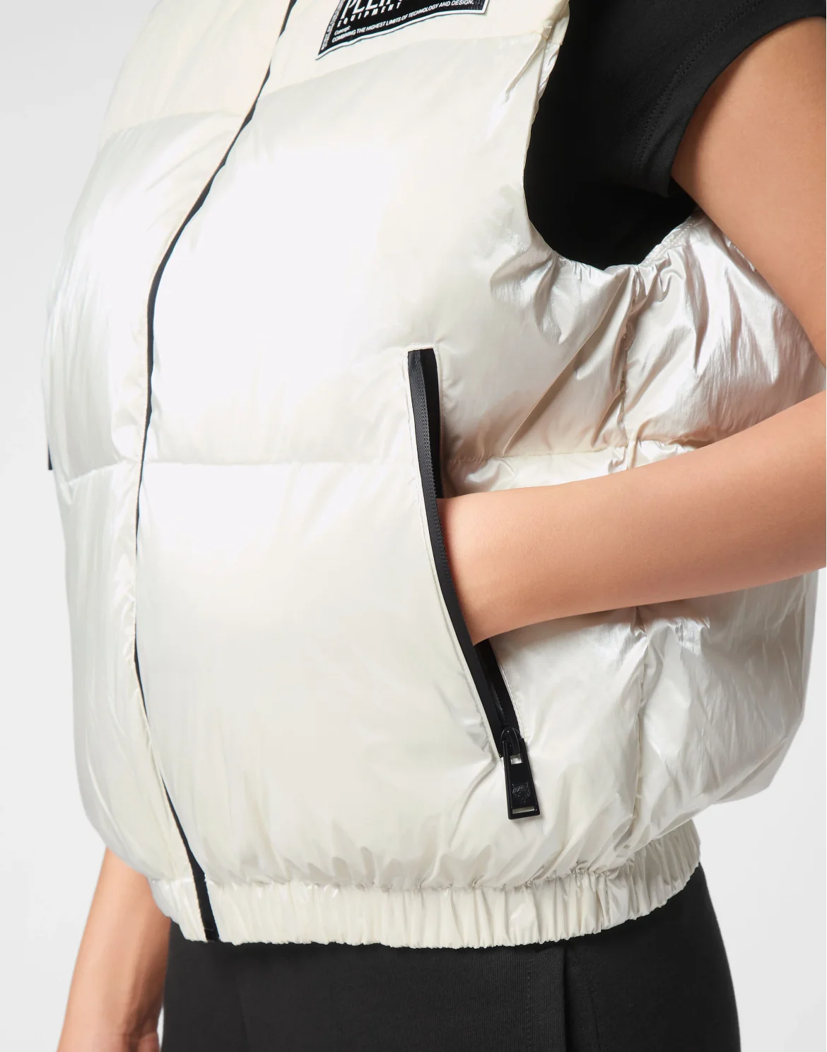 Padded Vest, цвет: Белый