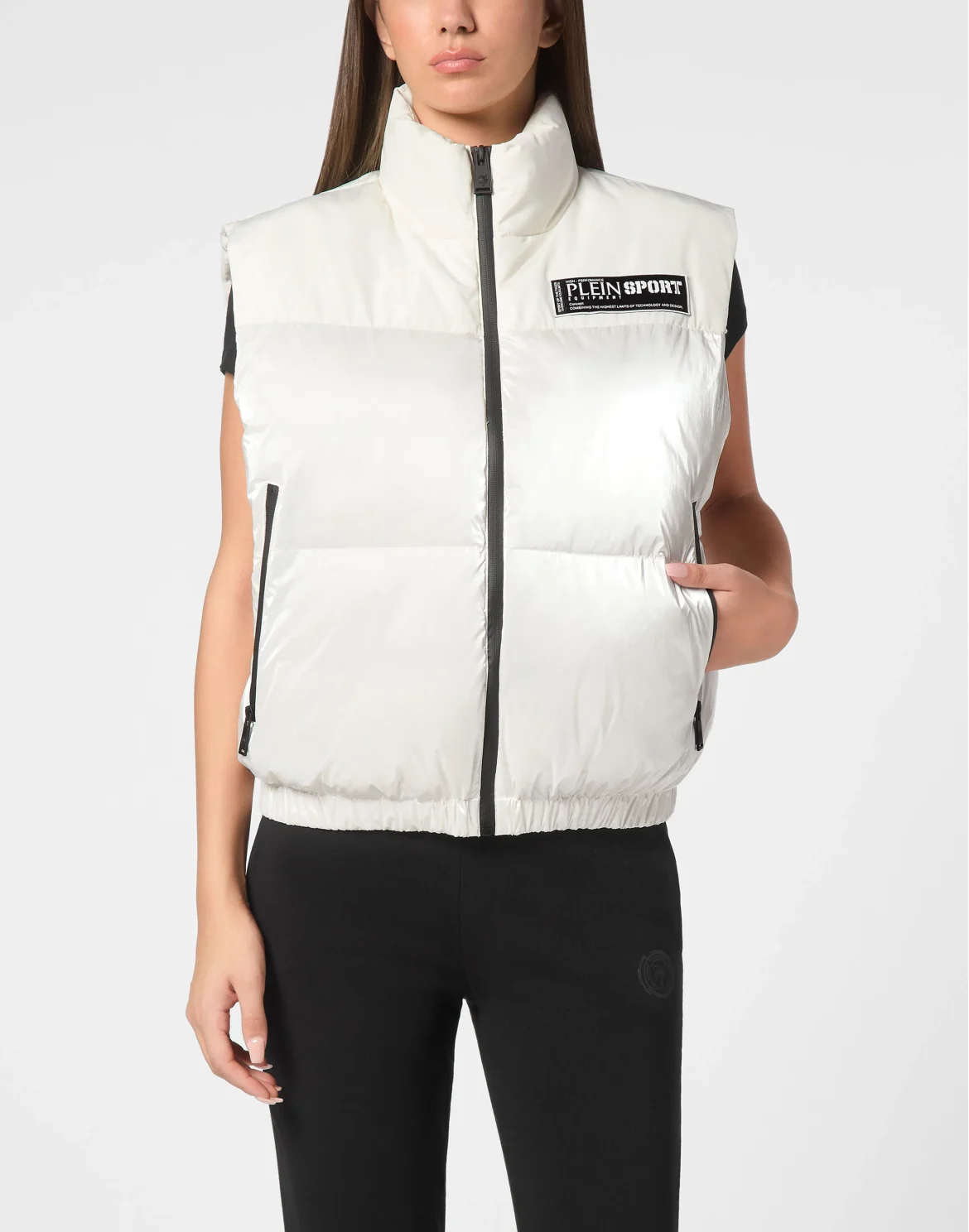 Padded Vest, цвет: Белый