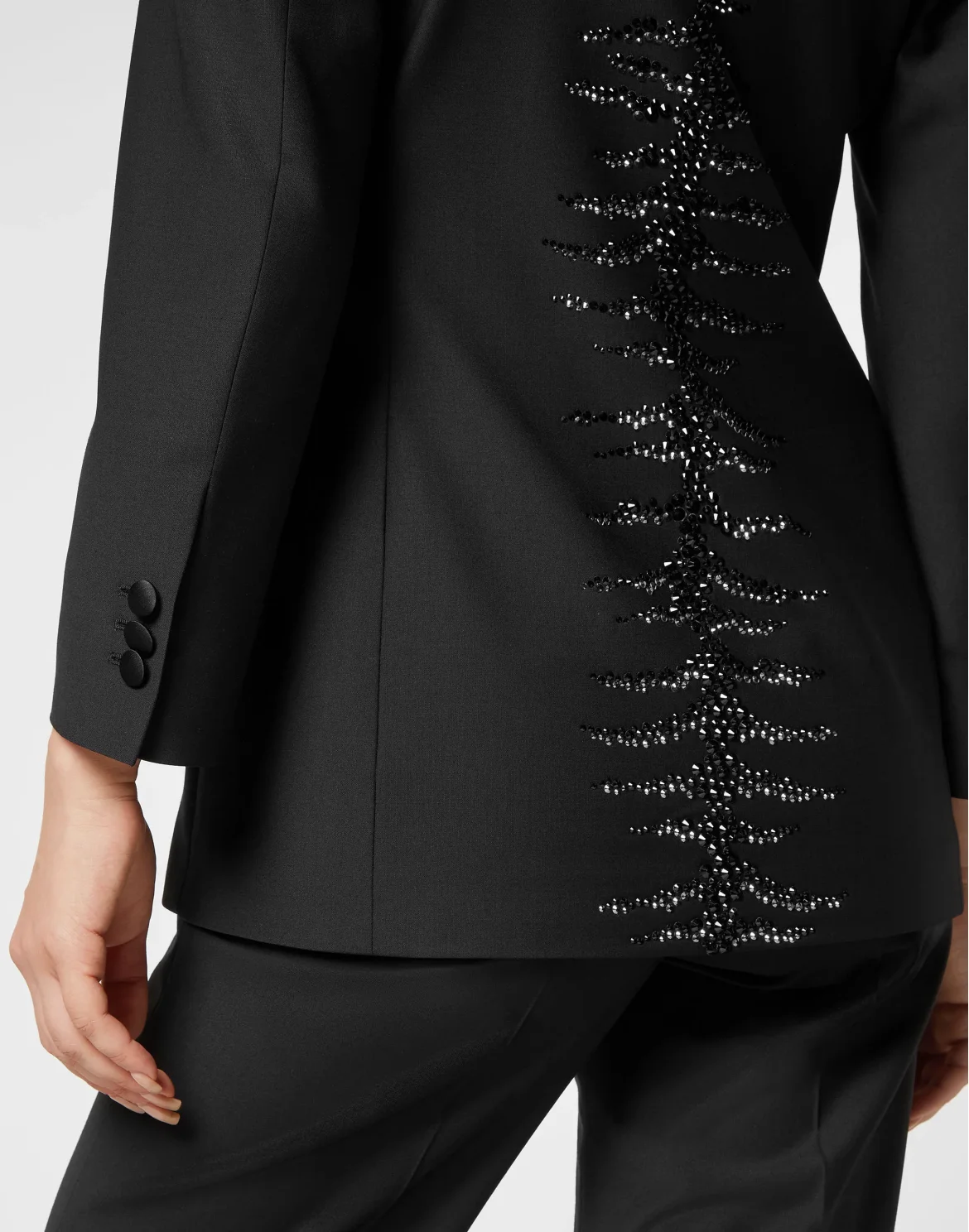 Wool Loose Fit Blazer, цвет: Черный