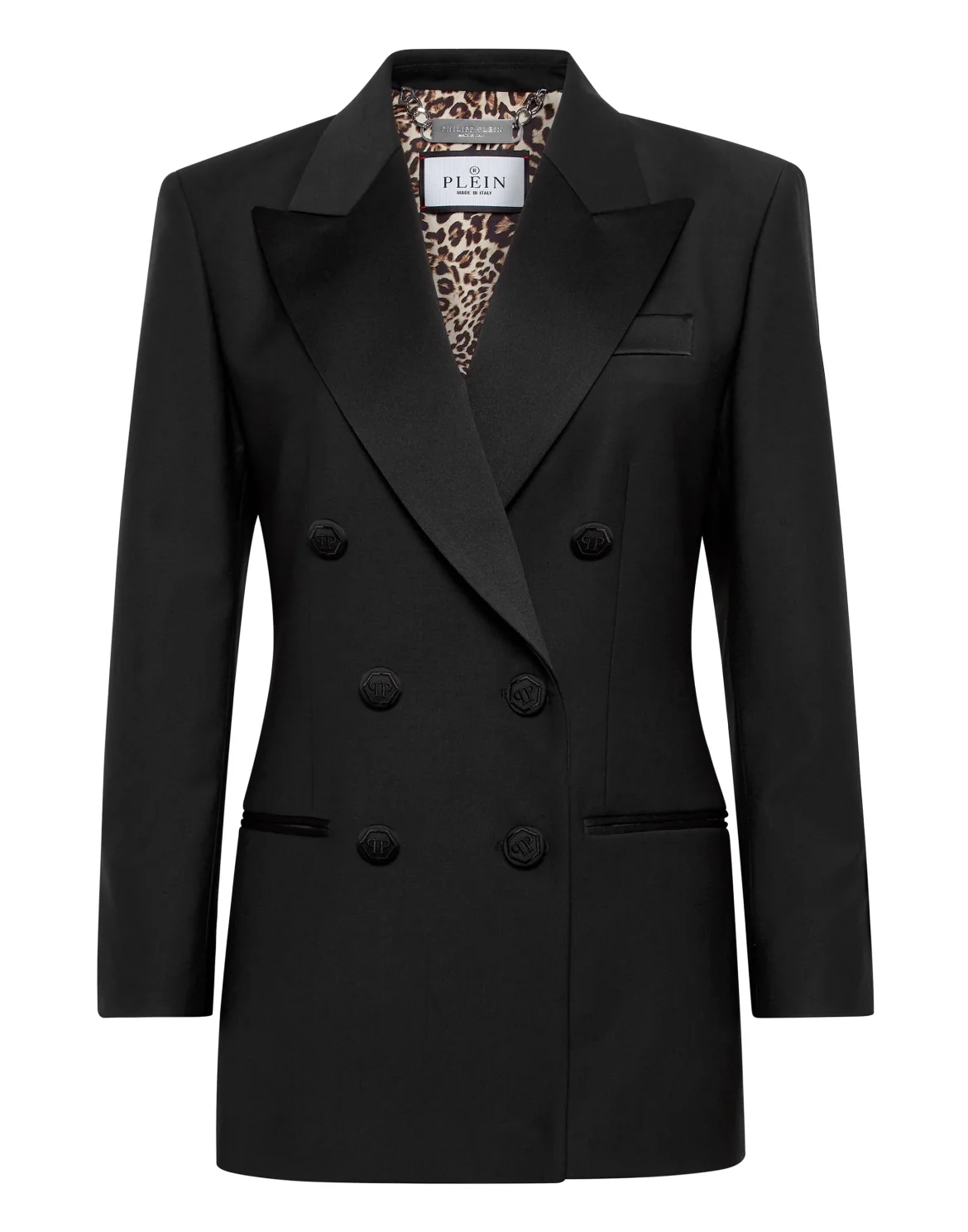 Wool Loose Fit Blazer, цвет: Черный