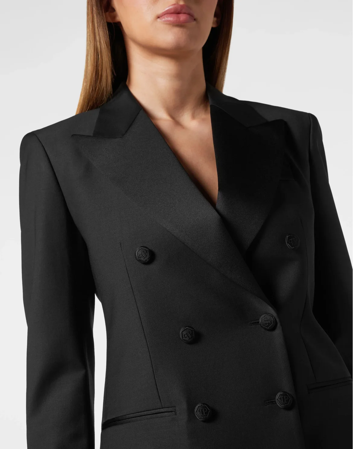 Basic Loose Fit Blazer, цвет: Черный