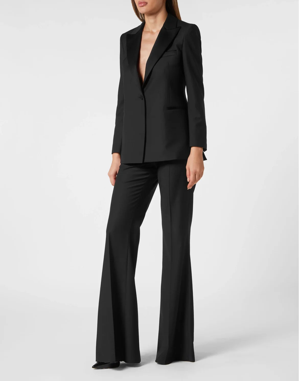 Basic Regular Fit Blazer, цвет: Черный