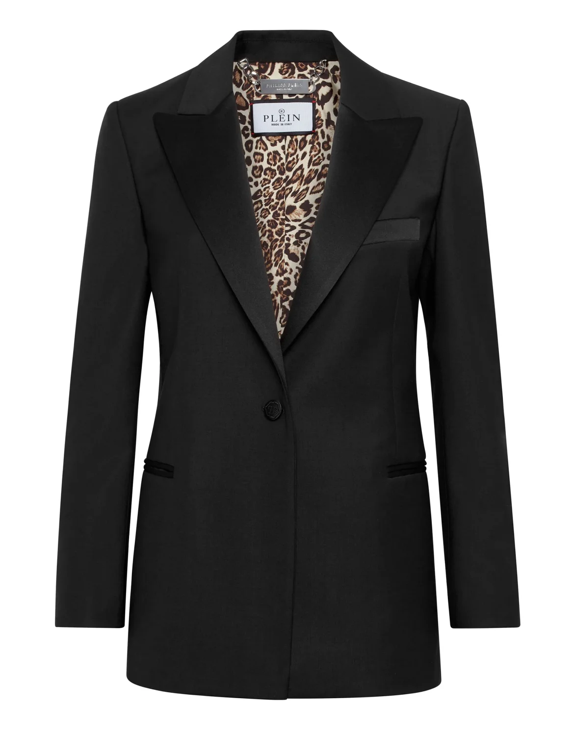 Basic Regular Fit Blazer, цвет: Черный