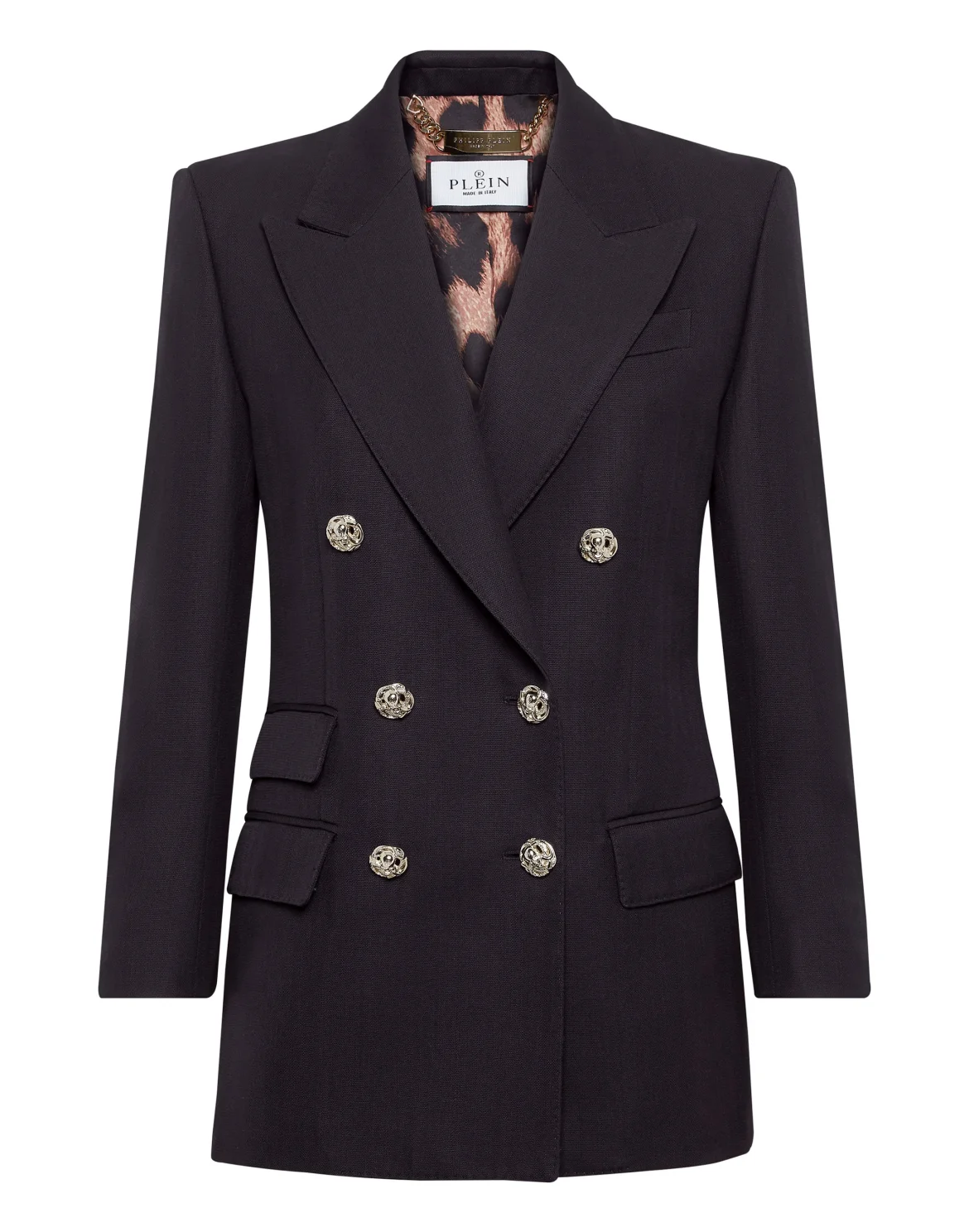 Wool Marine Fit Blazer, цвет: Синий