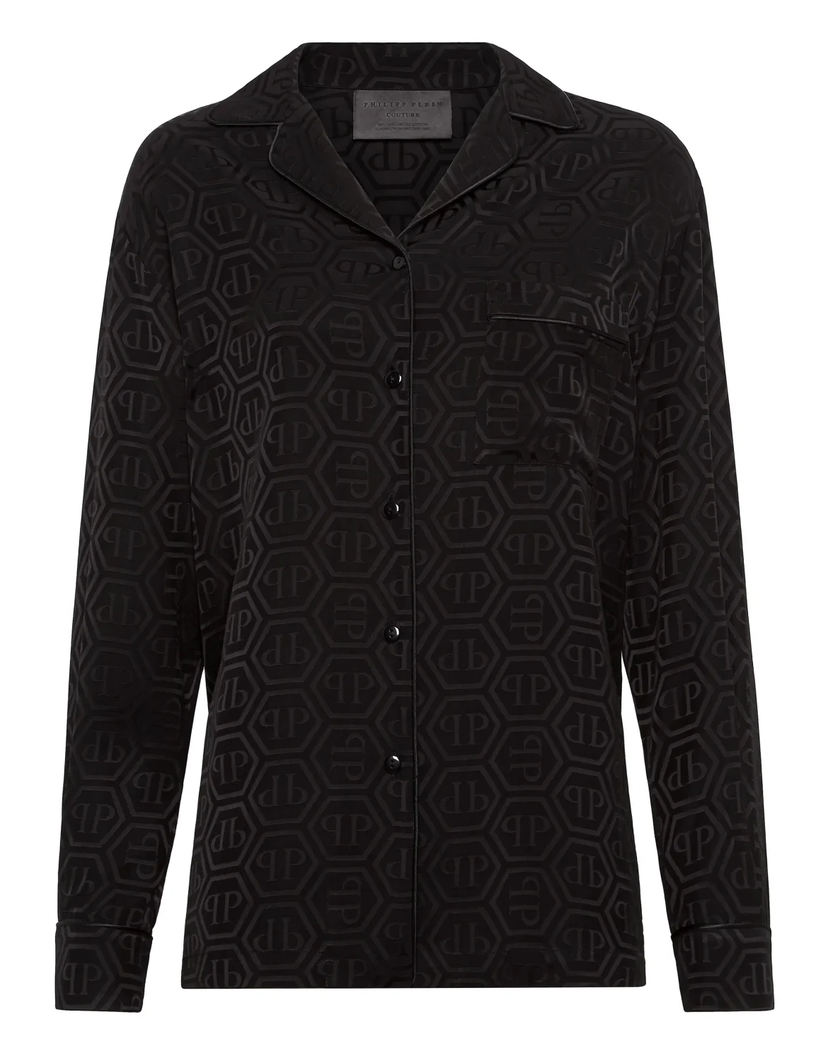 Pijama Shirt Monogram, цвет: Черный
