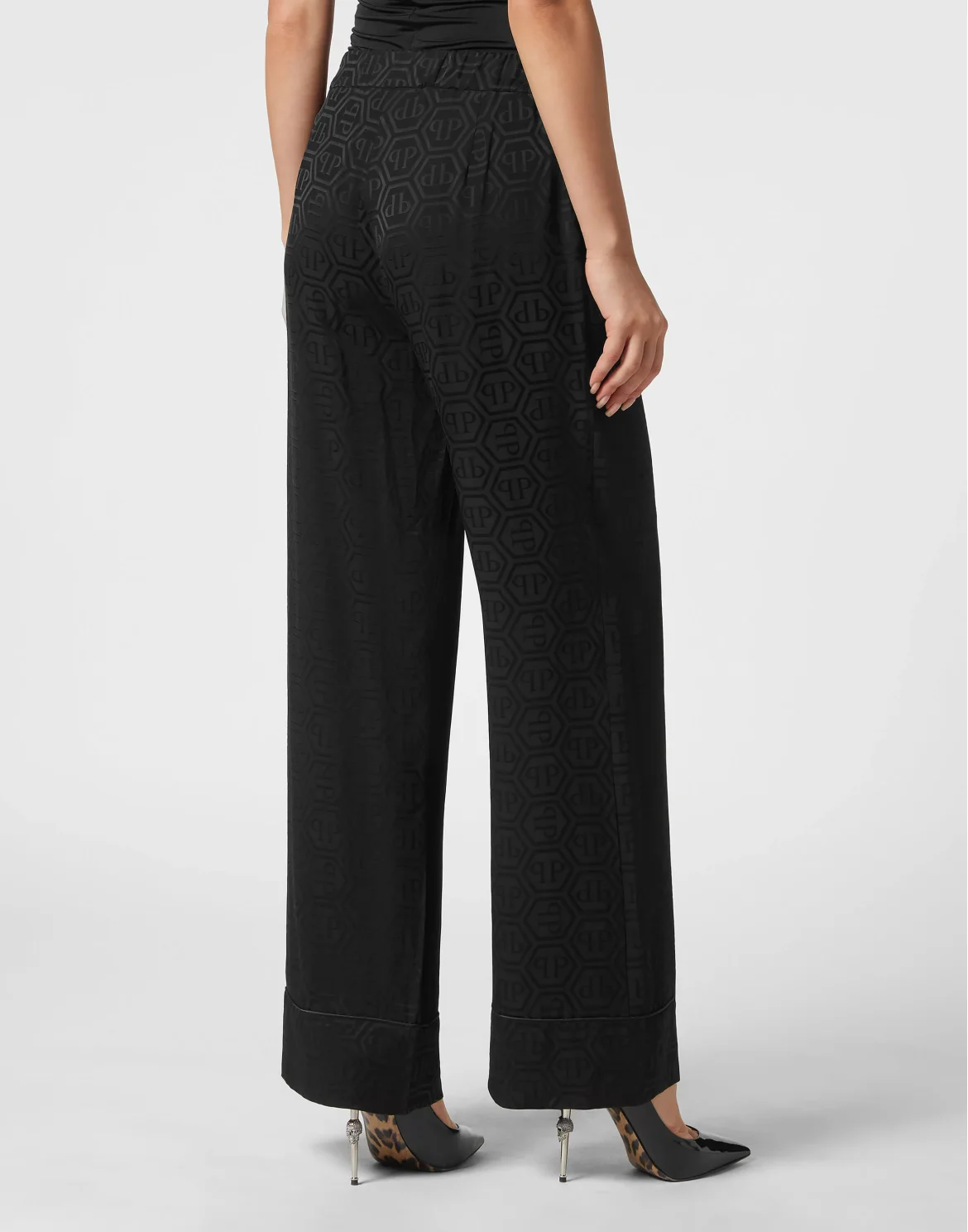 Pijama Trousers Monogram, цвет: Черный