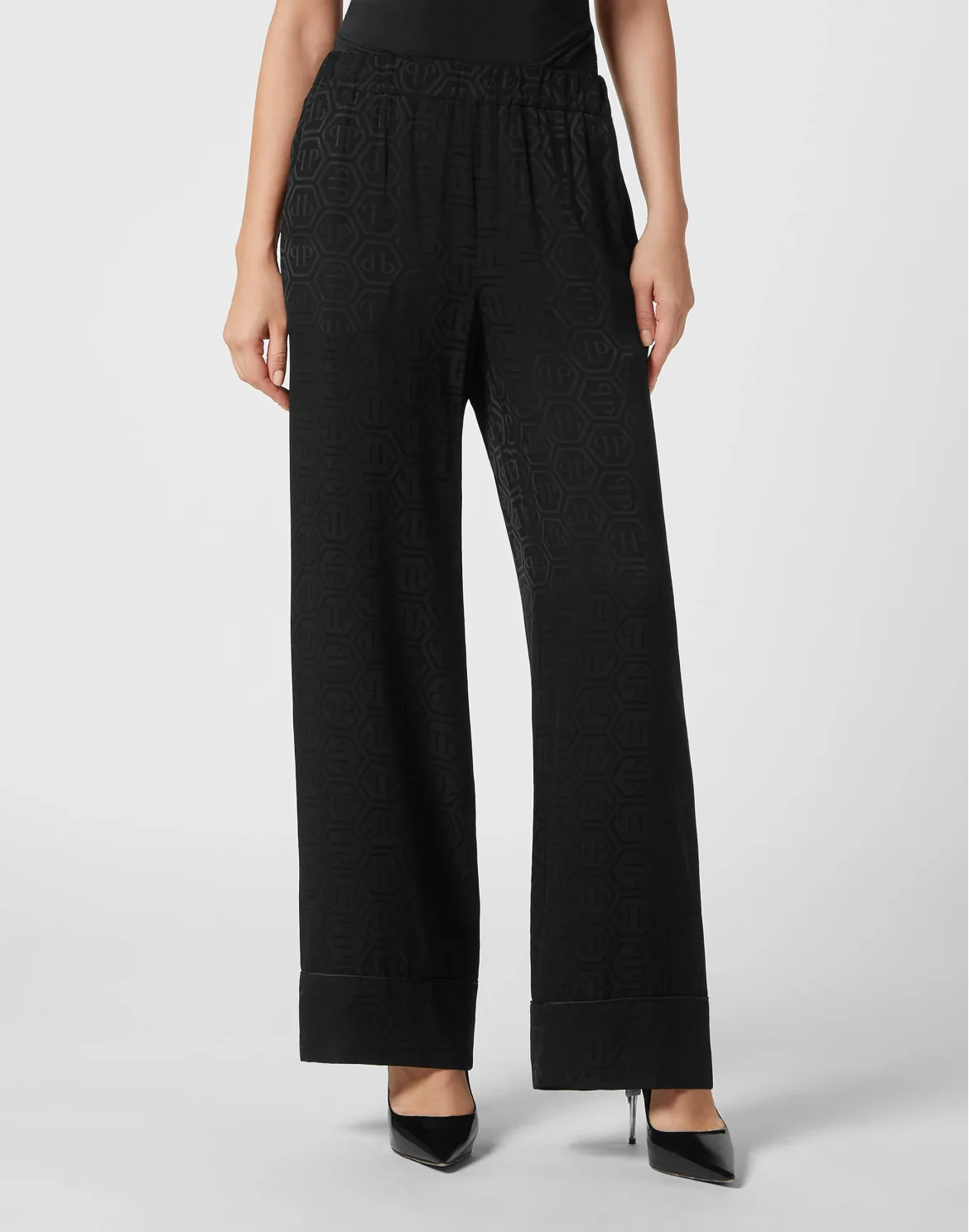 Pijama Trousers Monogram, цвет: Черный