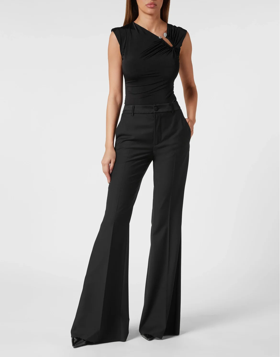 Basic Flaire Trousers, цвет: Черный