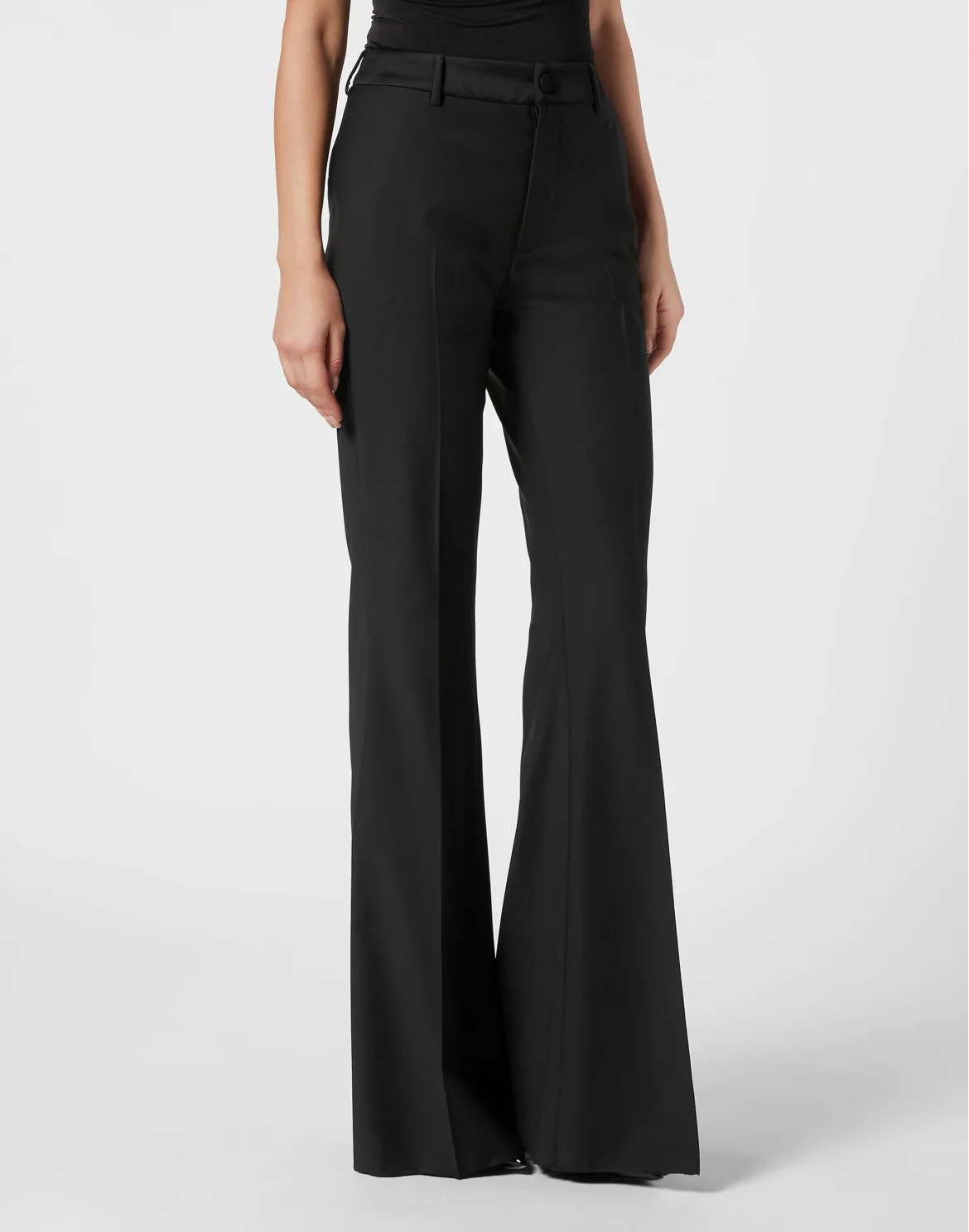 Basic Flaire Trousers, цвет: Черный