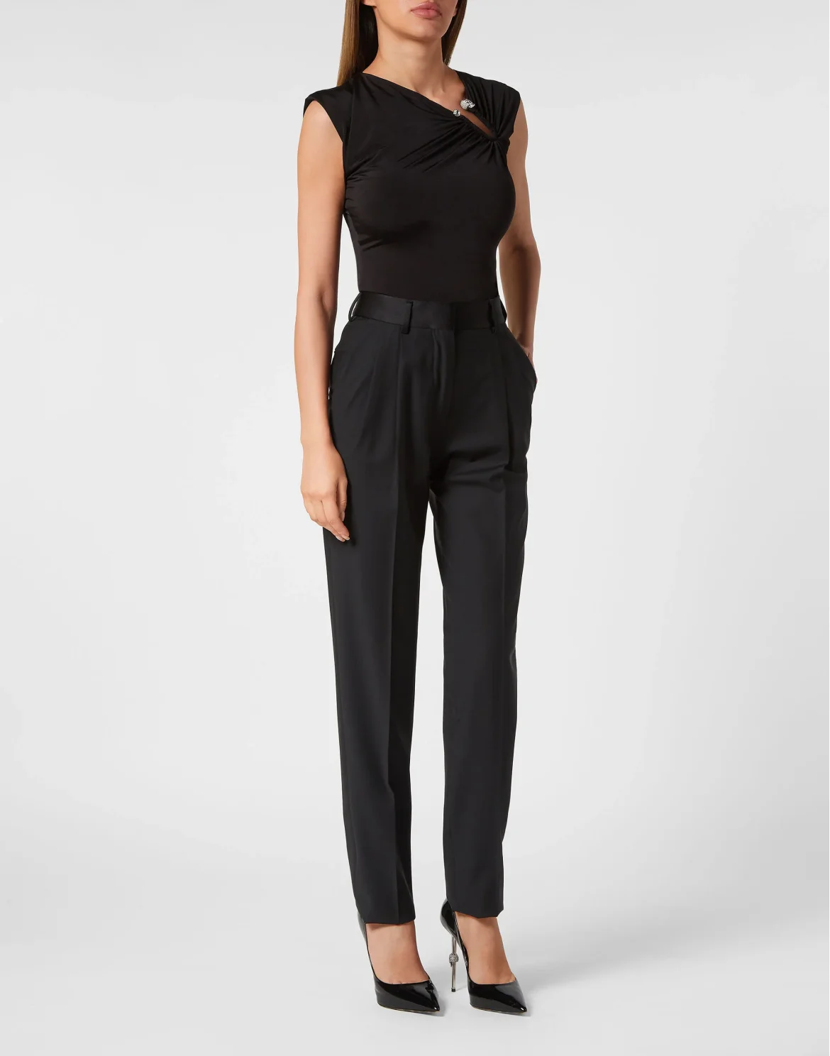 Basic Office Trousers, цвет: Черный