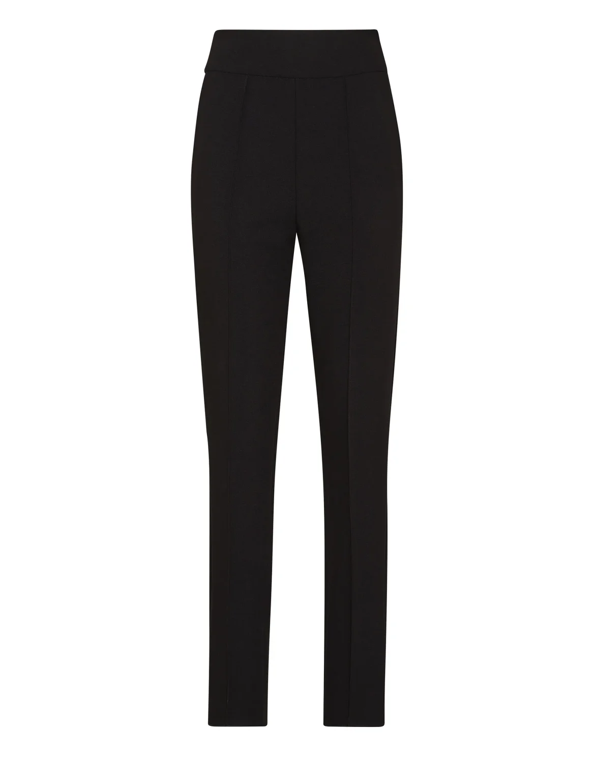Crepe Basic Cigarette Trousers, цвет: Черный