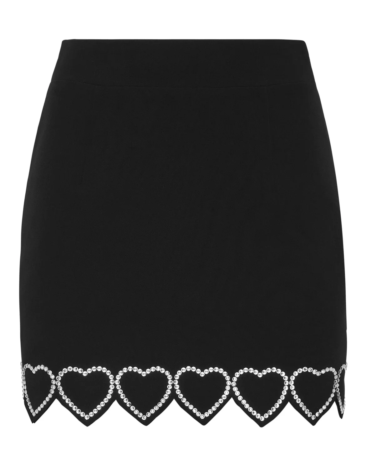 Cady Mini Skirt Heart, цвет: Черный