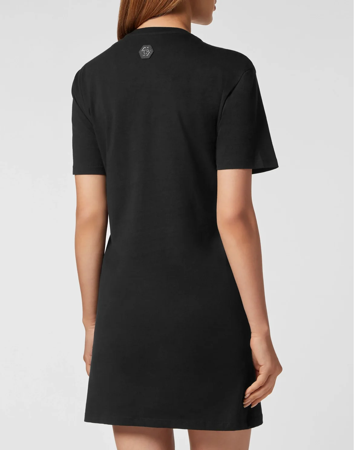 T-shirt Short Dress Tattoo, цвет: Черный
