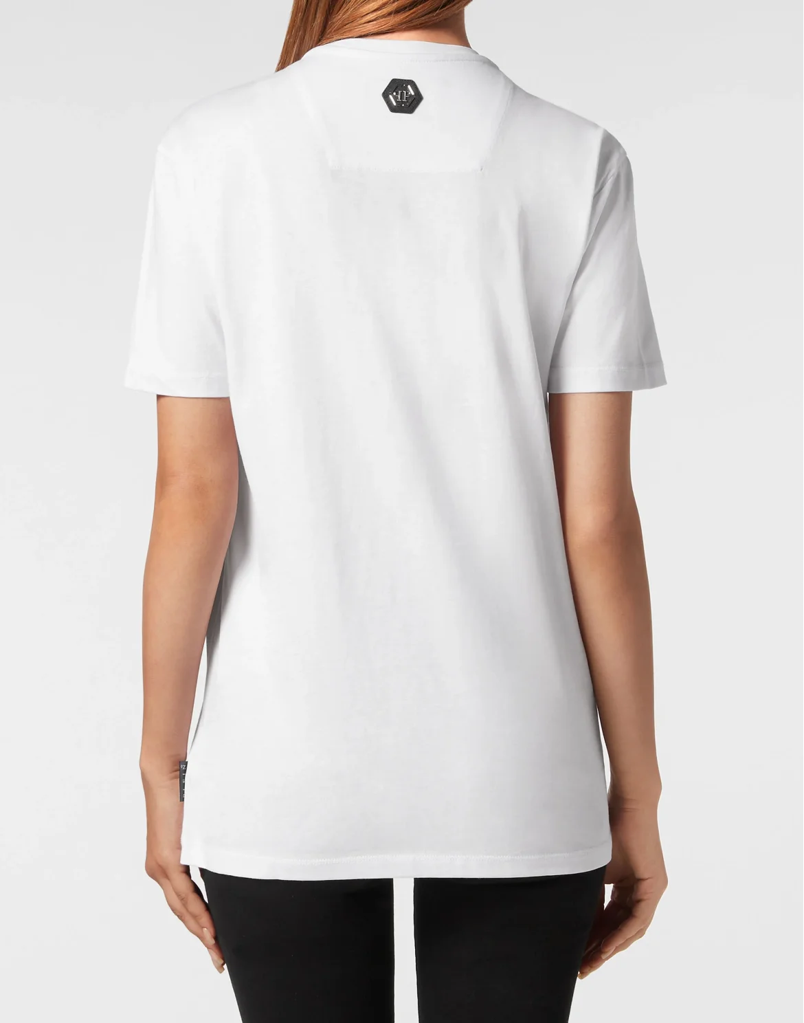 T-shirt Roundneck SS with crystals Tattoo, цвет: Белый