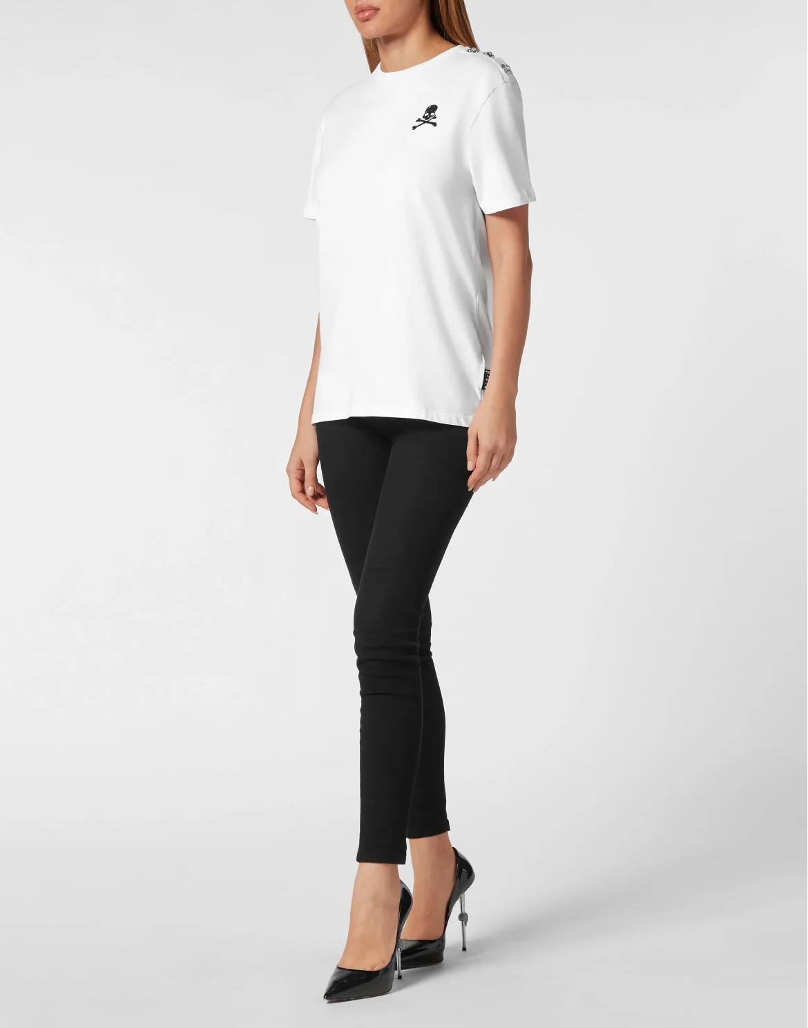 T-Shirt Man Fit Skull&Bones, цвет: Белый