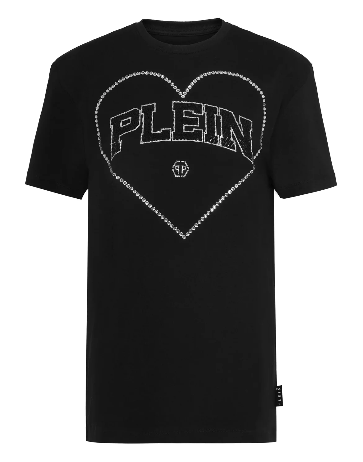 T-Shirt Man Fit Heart, цвет: Черный