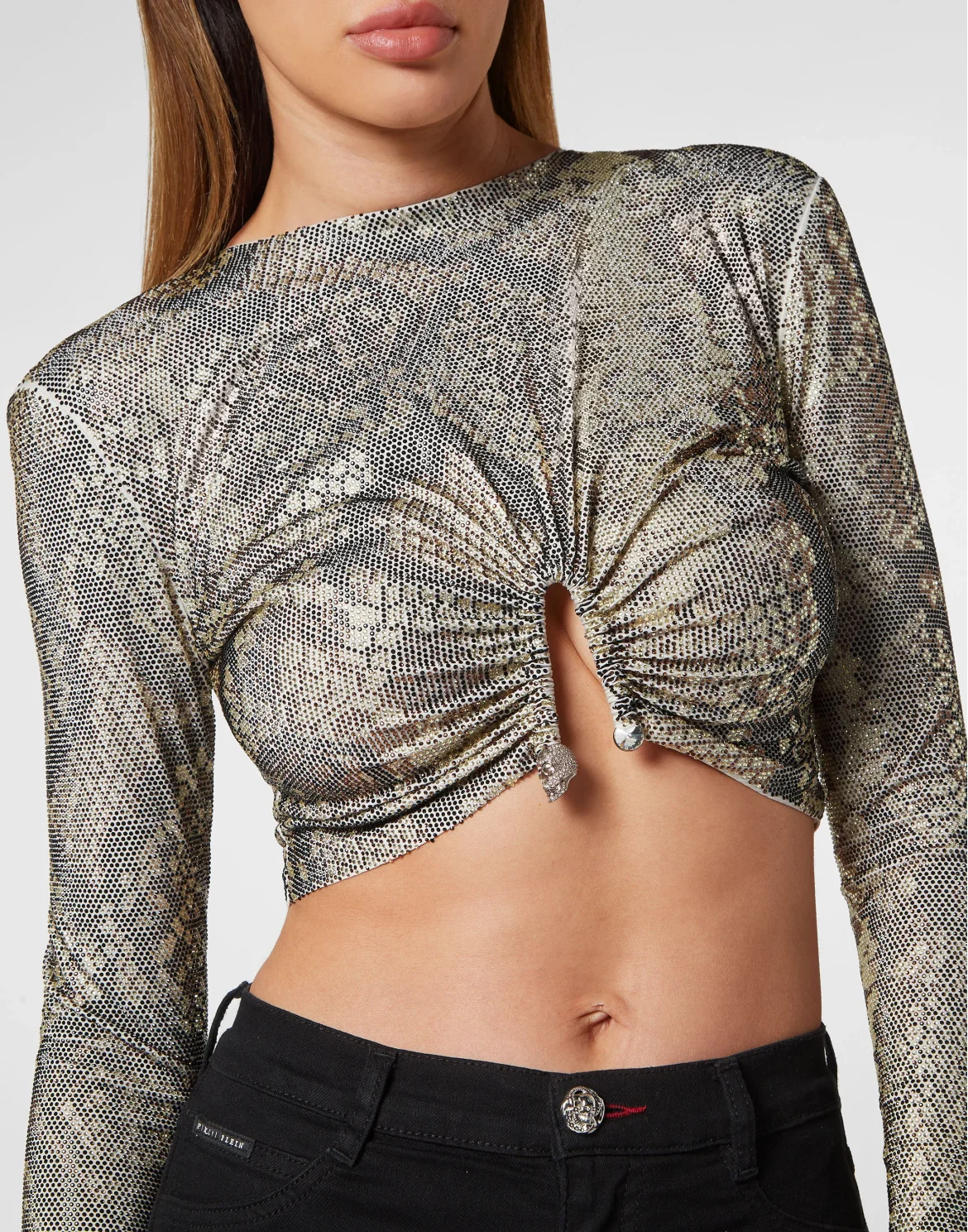 Crop Top, цвет: Бежевый