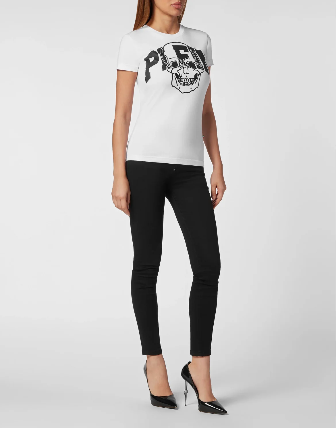 T-Shirt Sexy Pure Skull, цвет: Белый