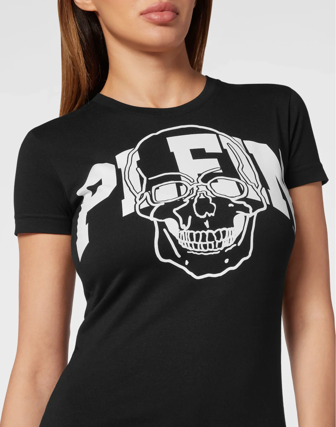 T-Shirt Sexy Pure Skull, цвет: Черный