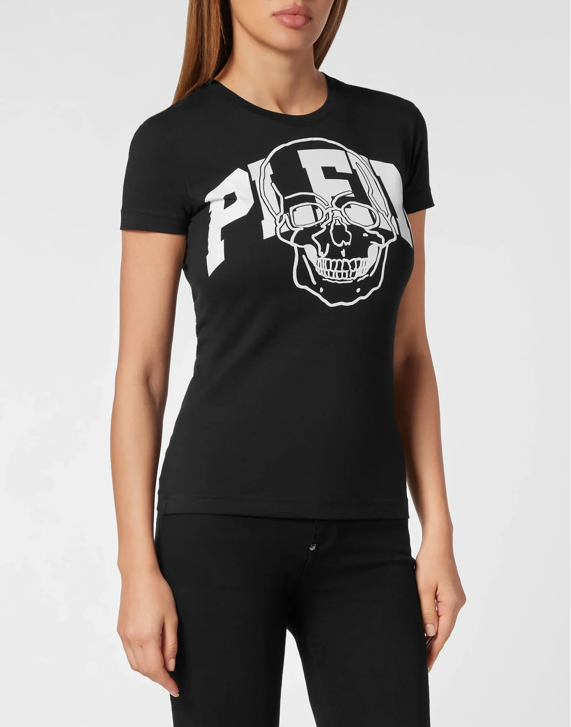 T-Shirt Sexy Pure Skull, цвет: Черный