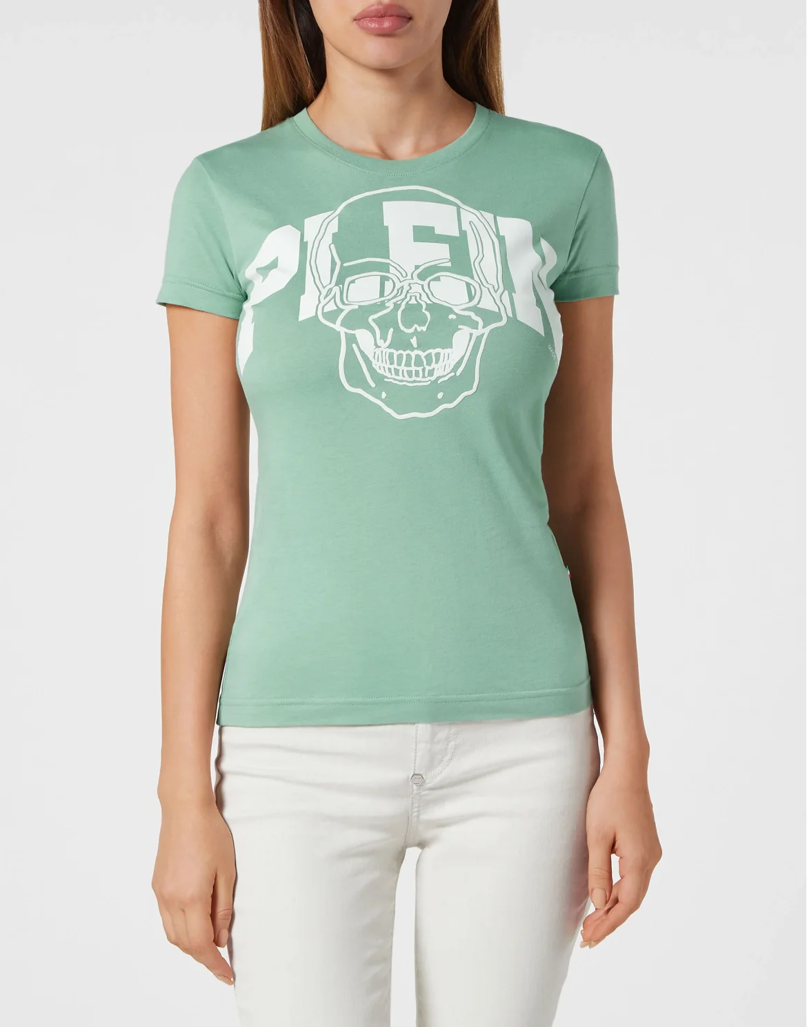 T-Shirt Sexy Pure Skull, цвет: Зеленый