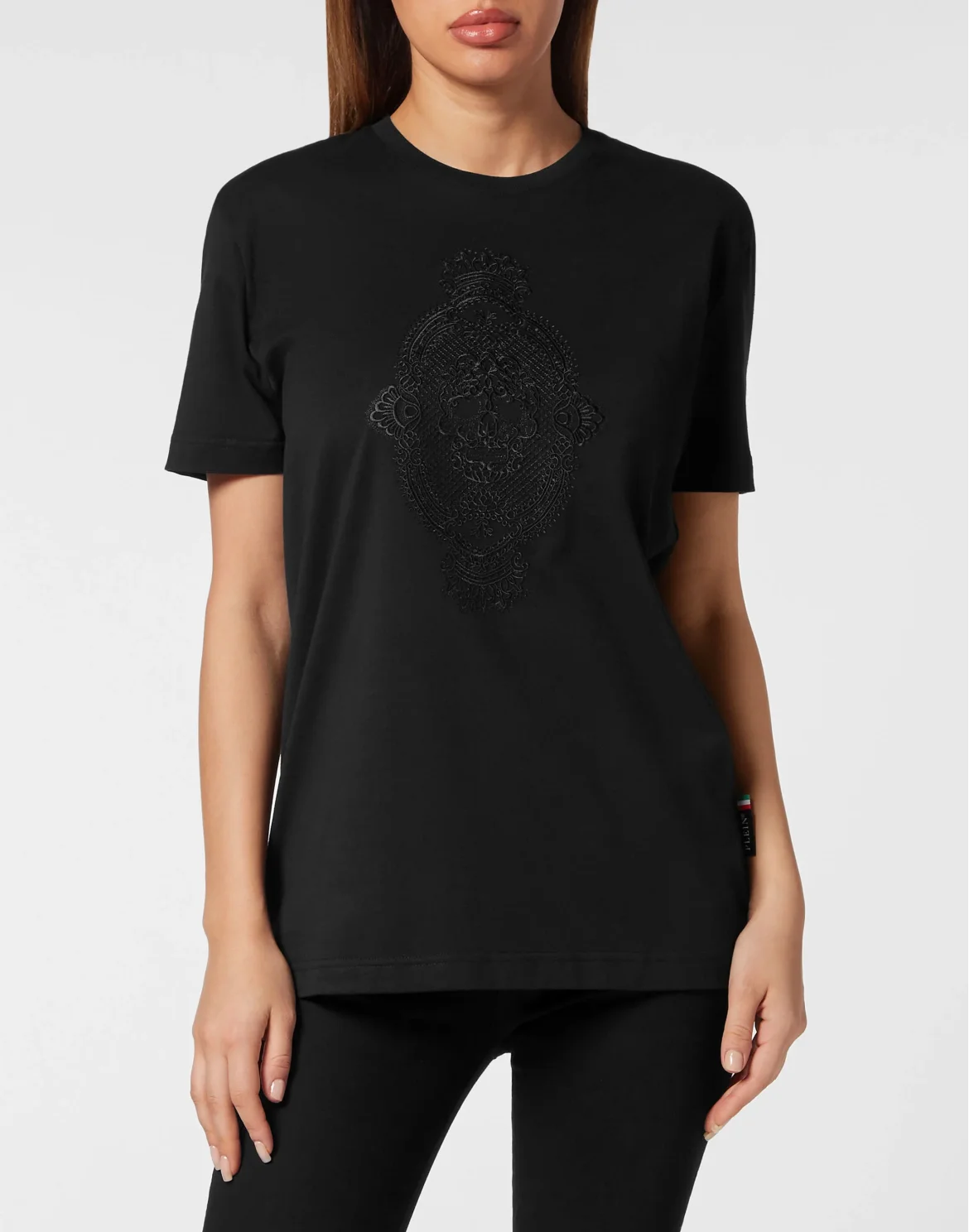 T-Shirt Regular Fit Skull, цвет: Черный