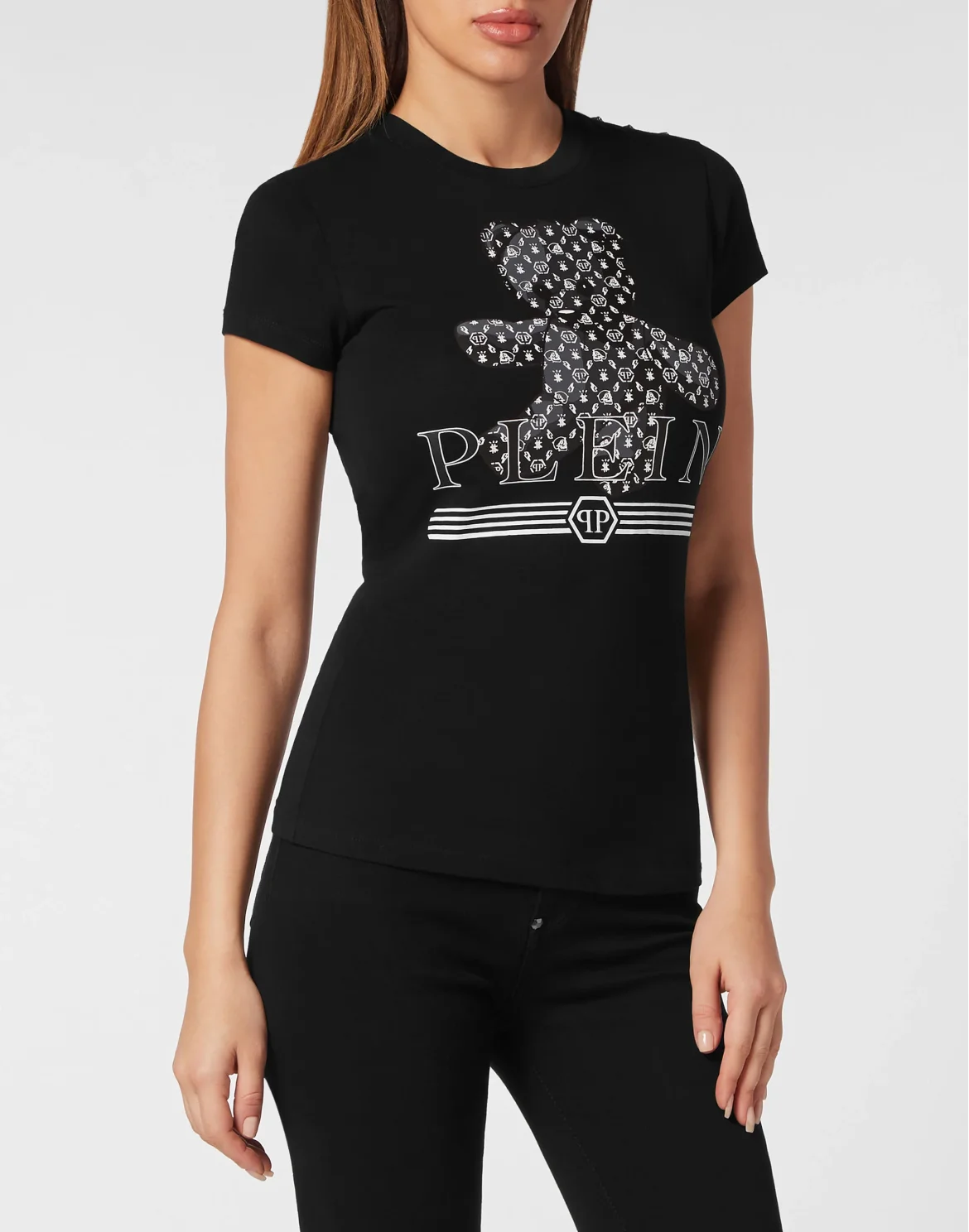 T-Shirt Sexy Pure Teddy Bear, цвет: Черный