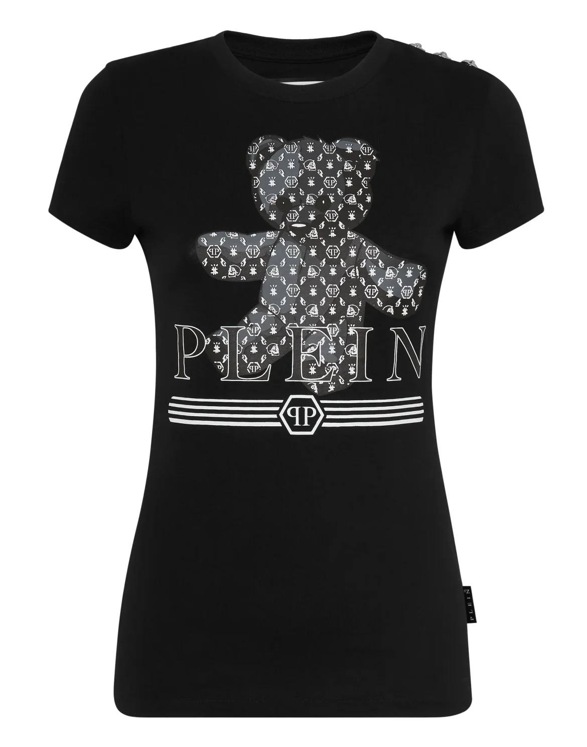 T-Shirt Sexy Pure Teddy Bear, цвет: Черный