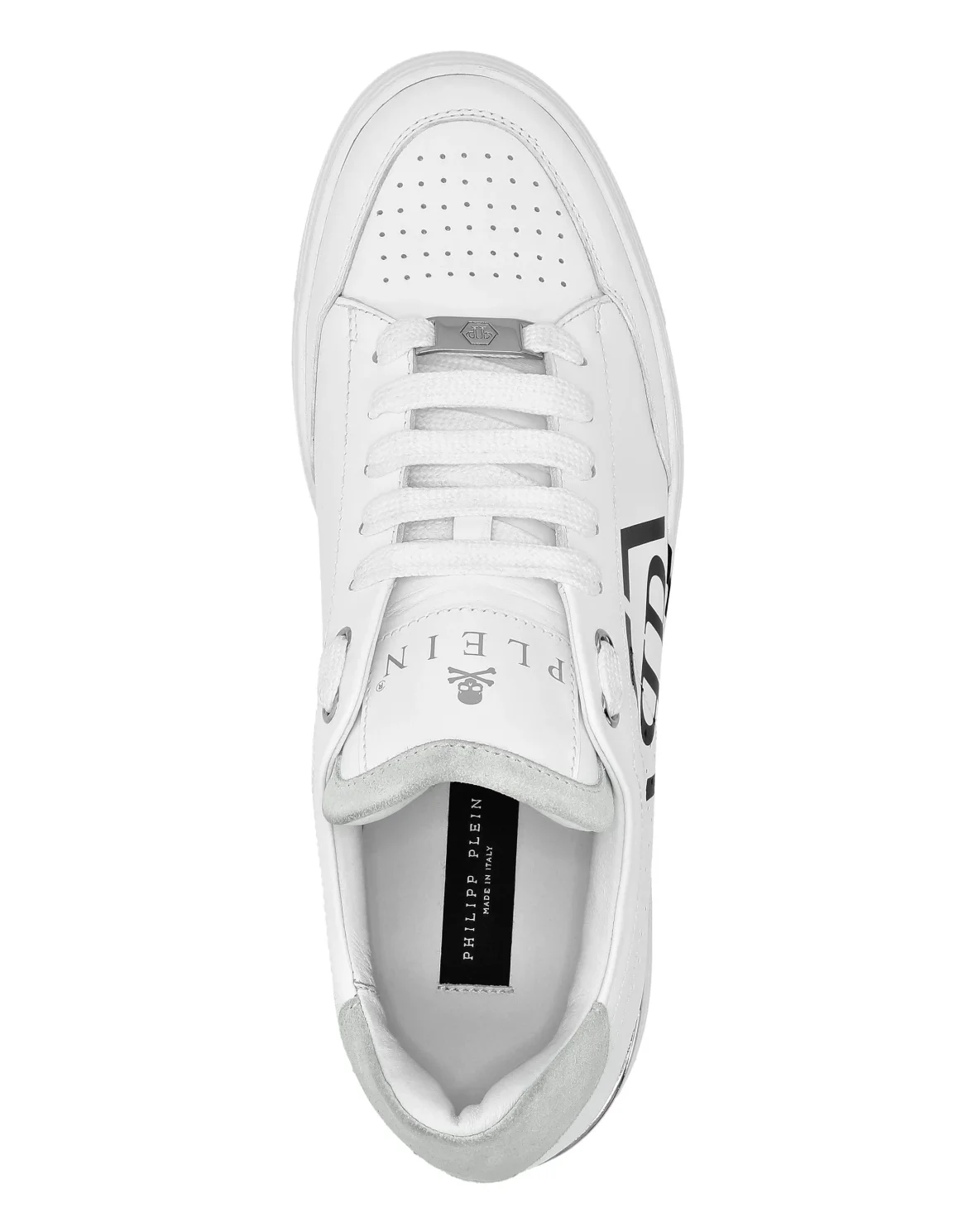 Lo-Top Leather Sneakers Hexagon, цвет: Белый