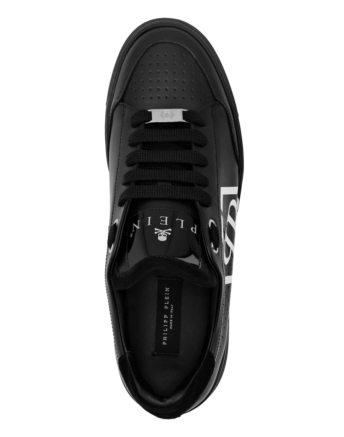 Lo-Top Leather Sneakers Hexagon, цвет: Черный
