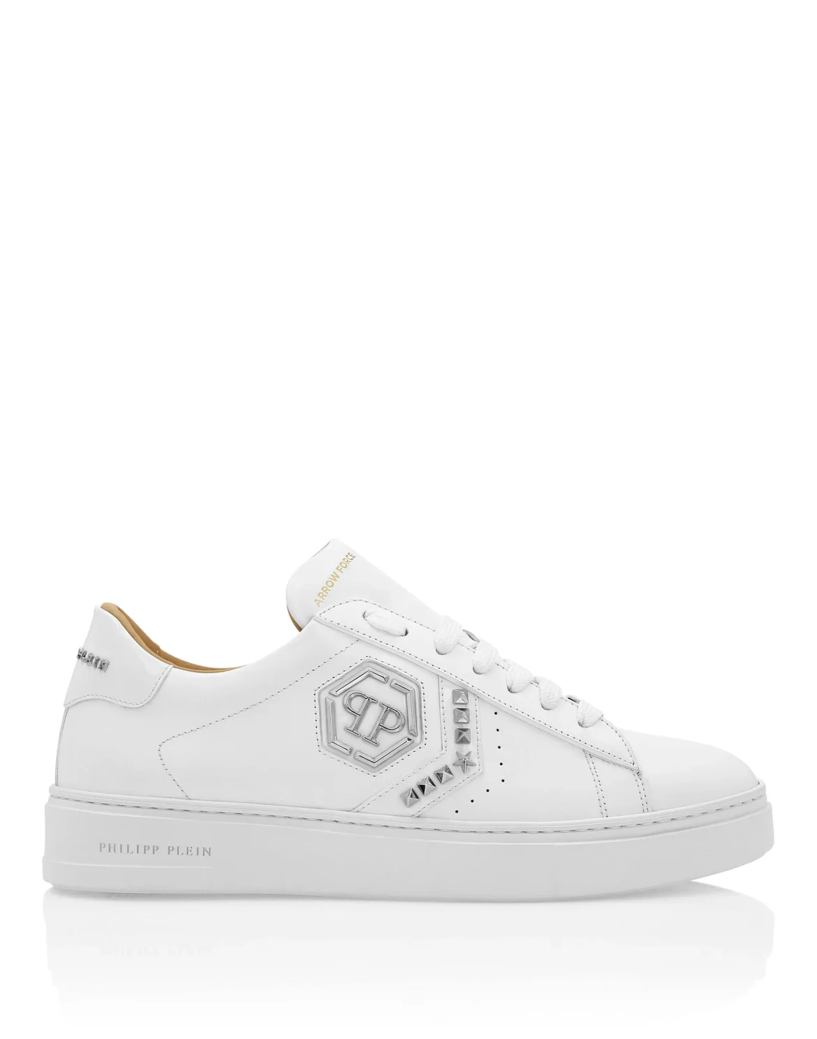 Lo-Top Leather Arrow Force Sneakers, цвет: Белый
